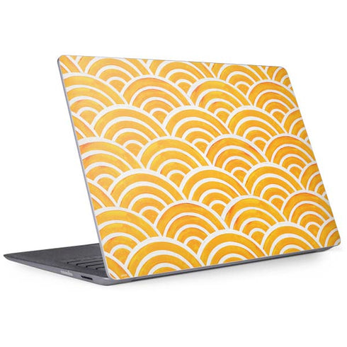 Cat Coq Japanese Wave Surface Laptop 2 Skin